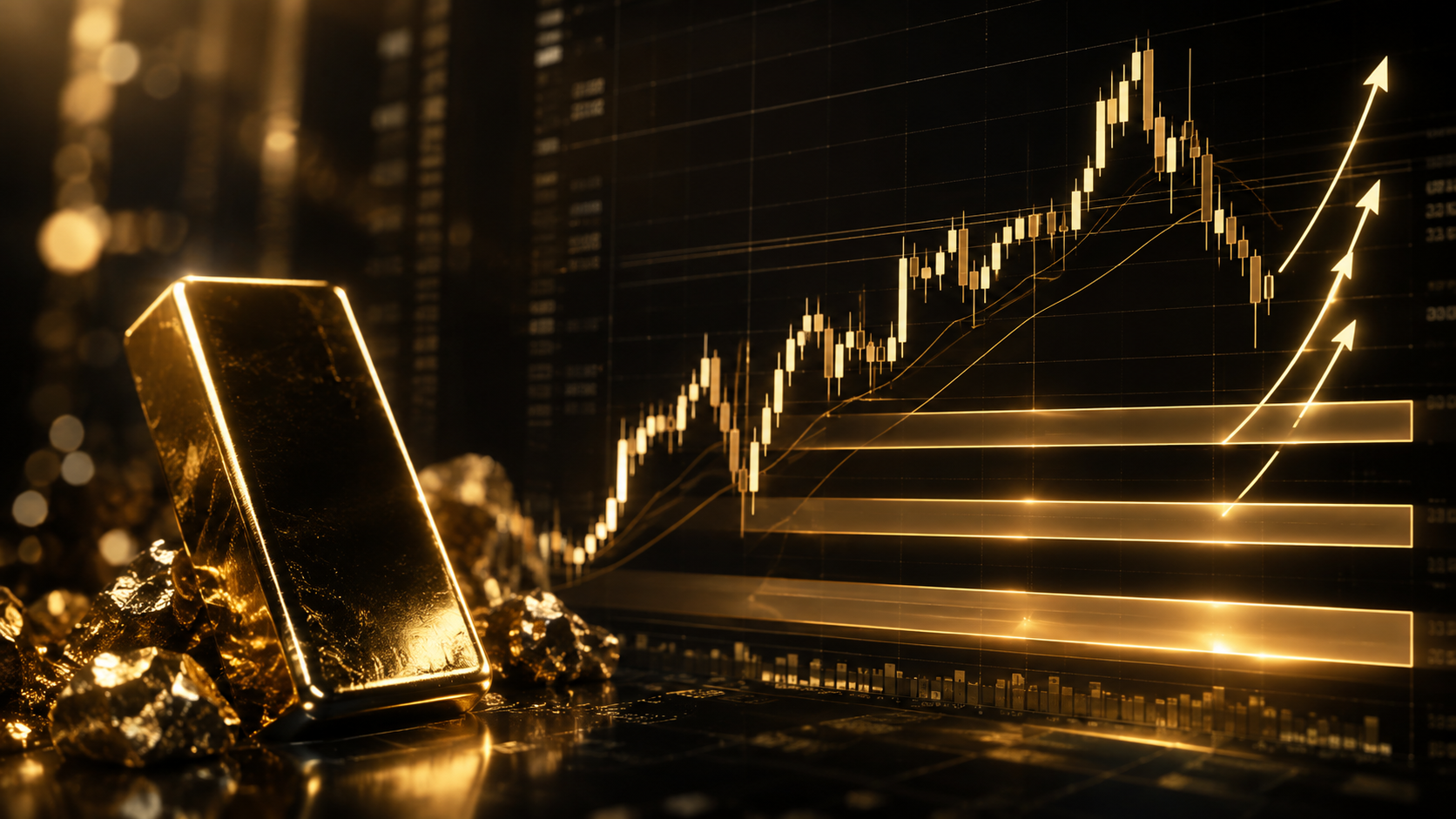 XAUUSD: где покупать золото на коррекции и почему рост еще не закончен