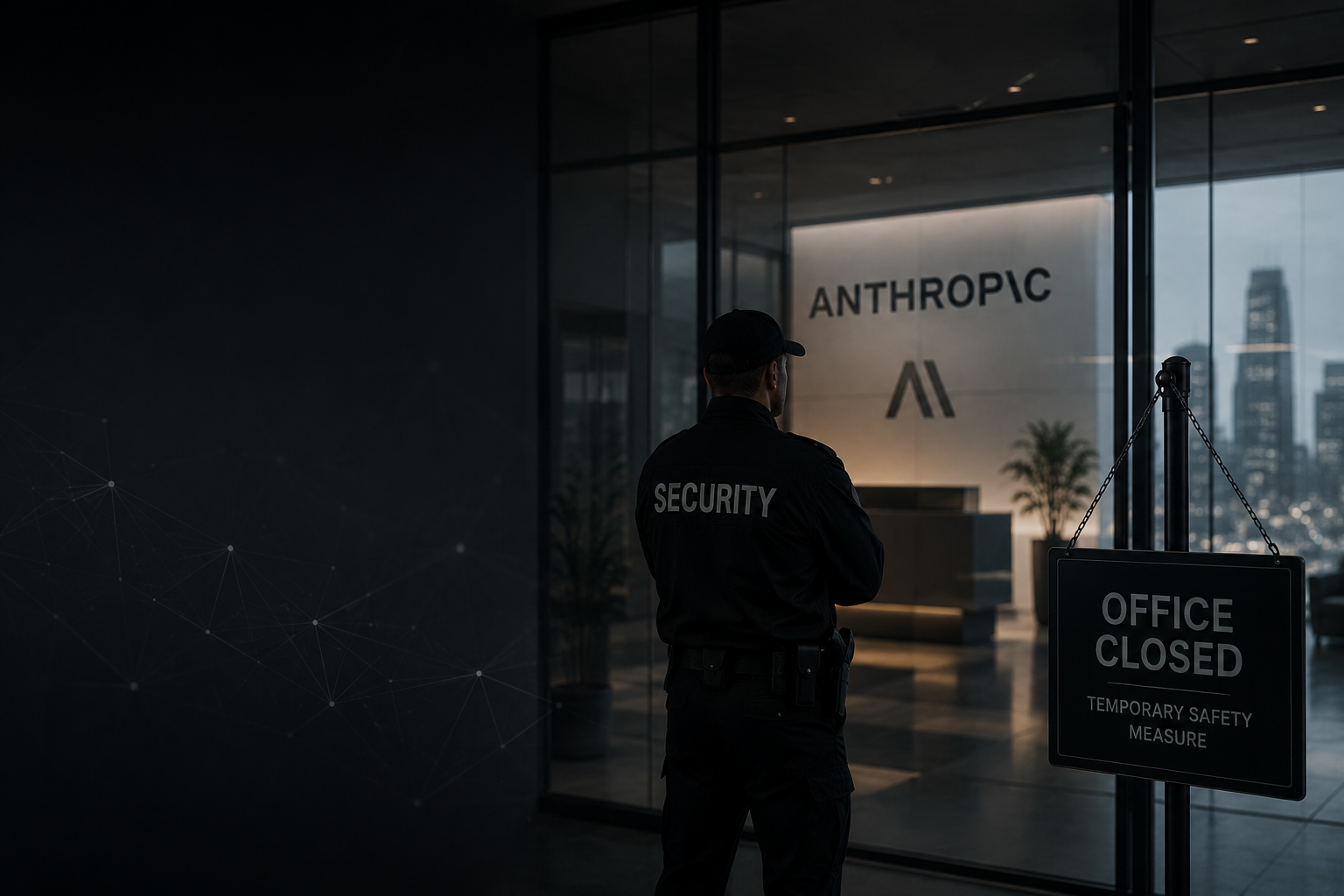 Anthropic отправила сотрудников домой из-за возможной забастовки охраны