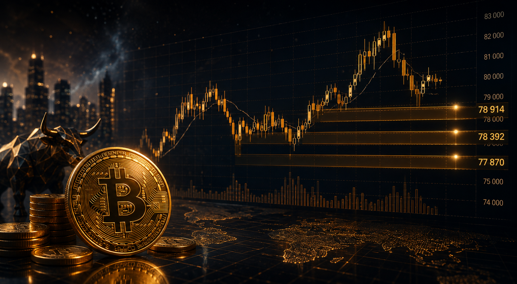 Bitcoin 28 августа: коррекция открывает зоны для покупок