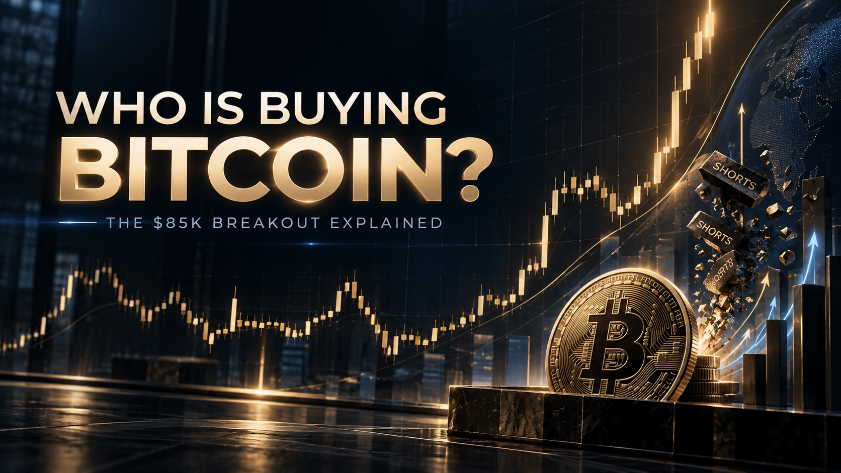Bitcoin устремился к $85 000: кто толкает BTC вверх и откуда взялись деньги?