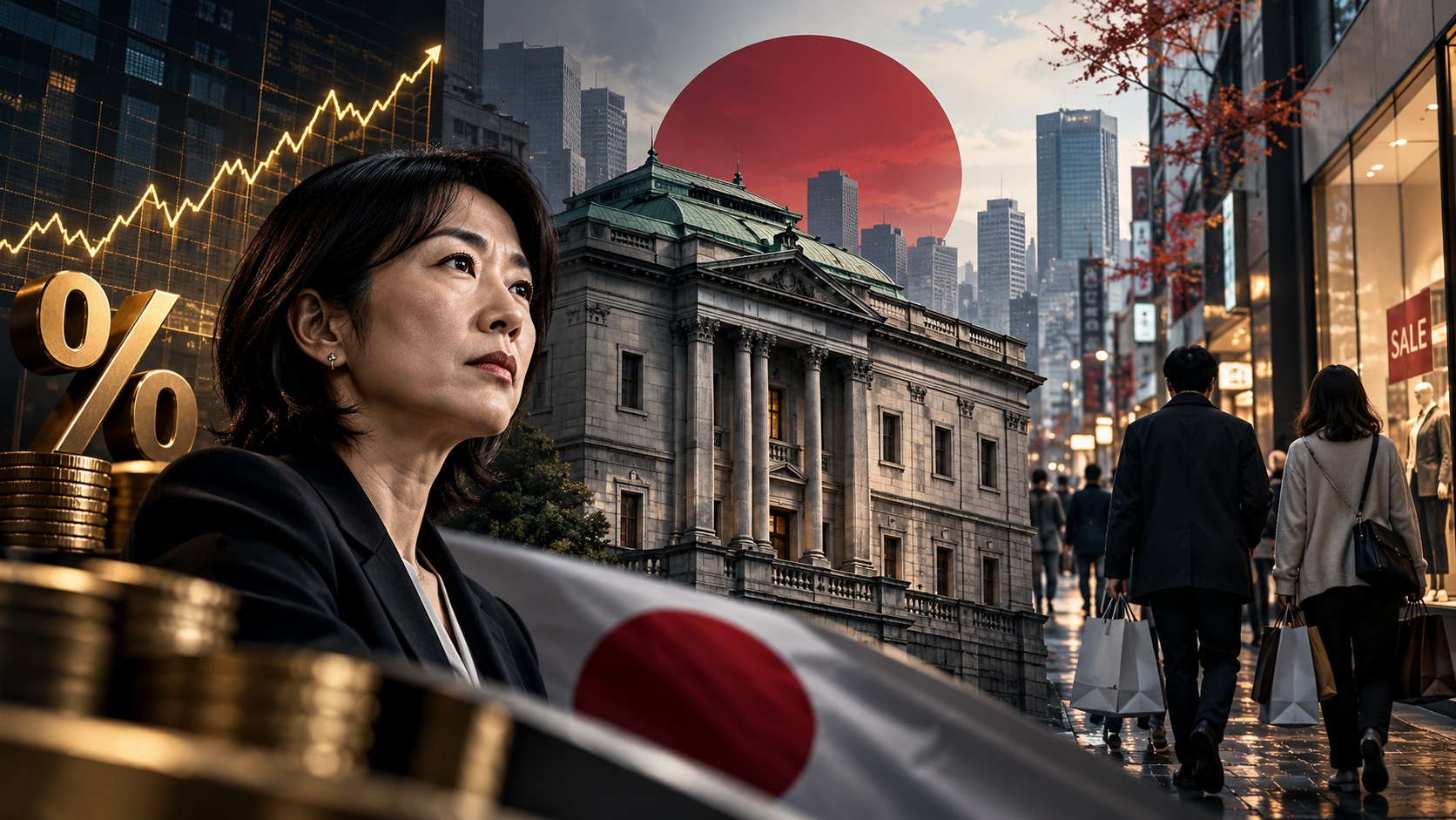 BOJ готовится к новым повышениям ставок, но слабое потребление остаётся главным риском