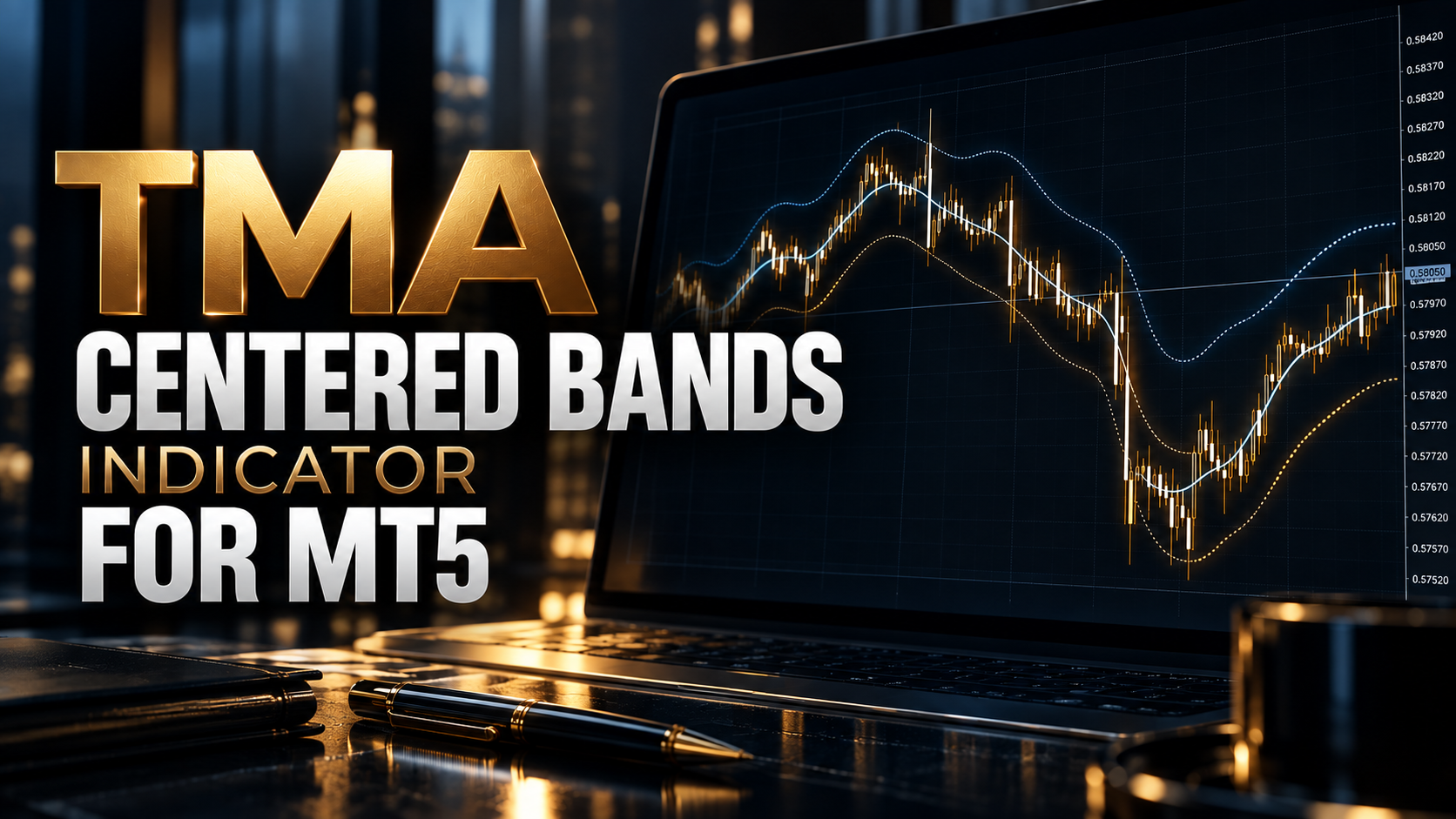 TMA Centered Bands Indicator для MT5: как работает индикатор каналов