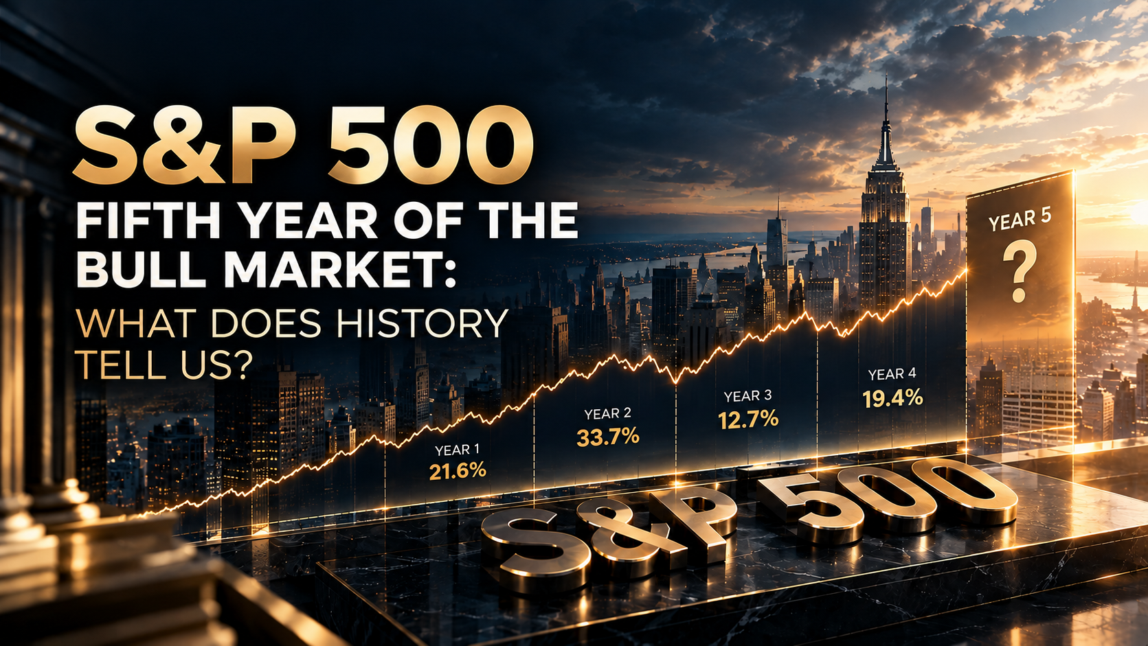Бычий рынок S&P 500 вступил в пятый год: что говорит история о дальнейшем росте