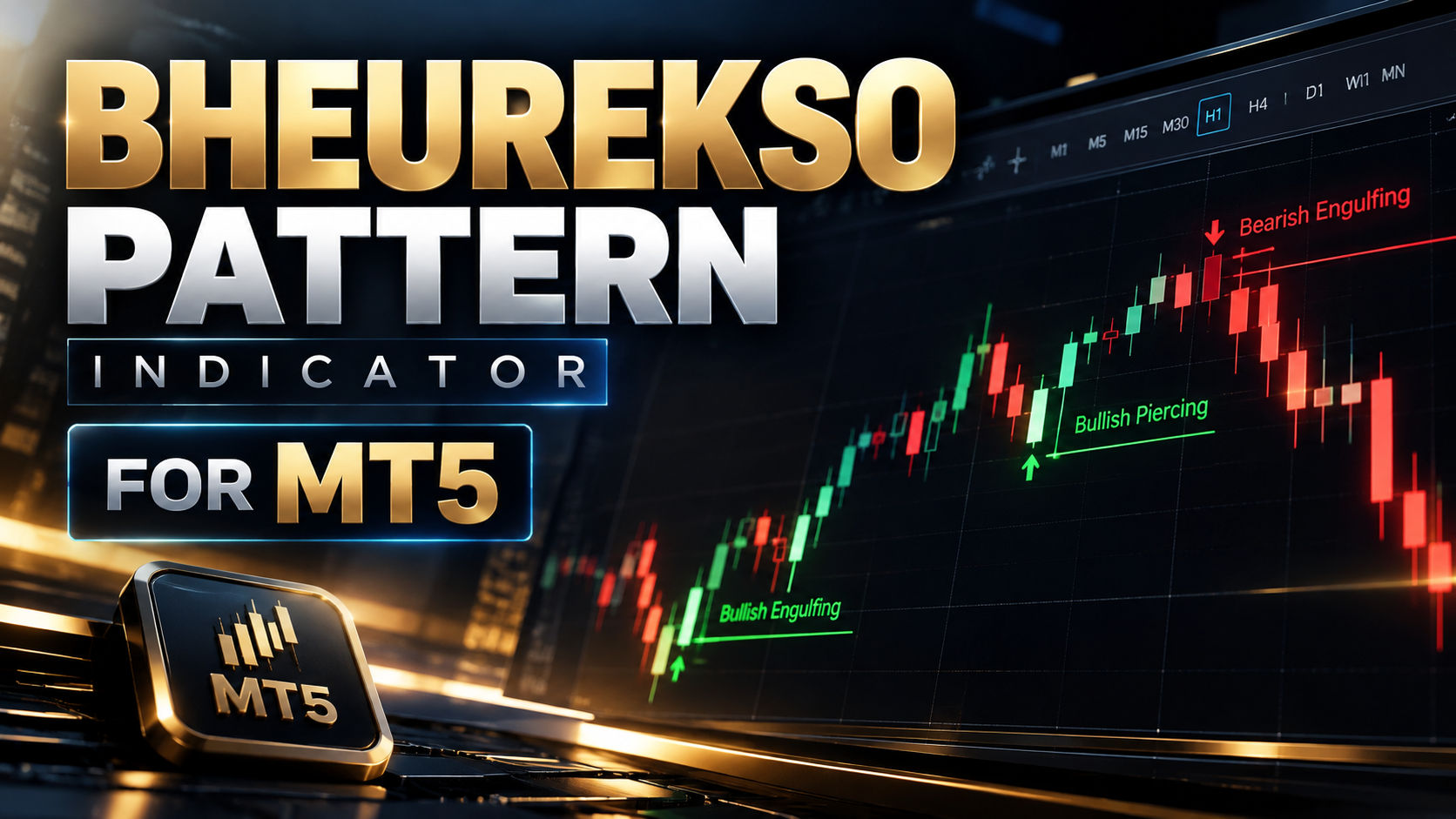 Bheurekso Pattern Indicator для MT5: настройка и использование свечных паттернов