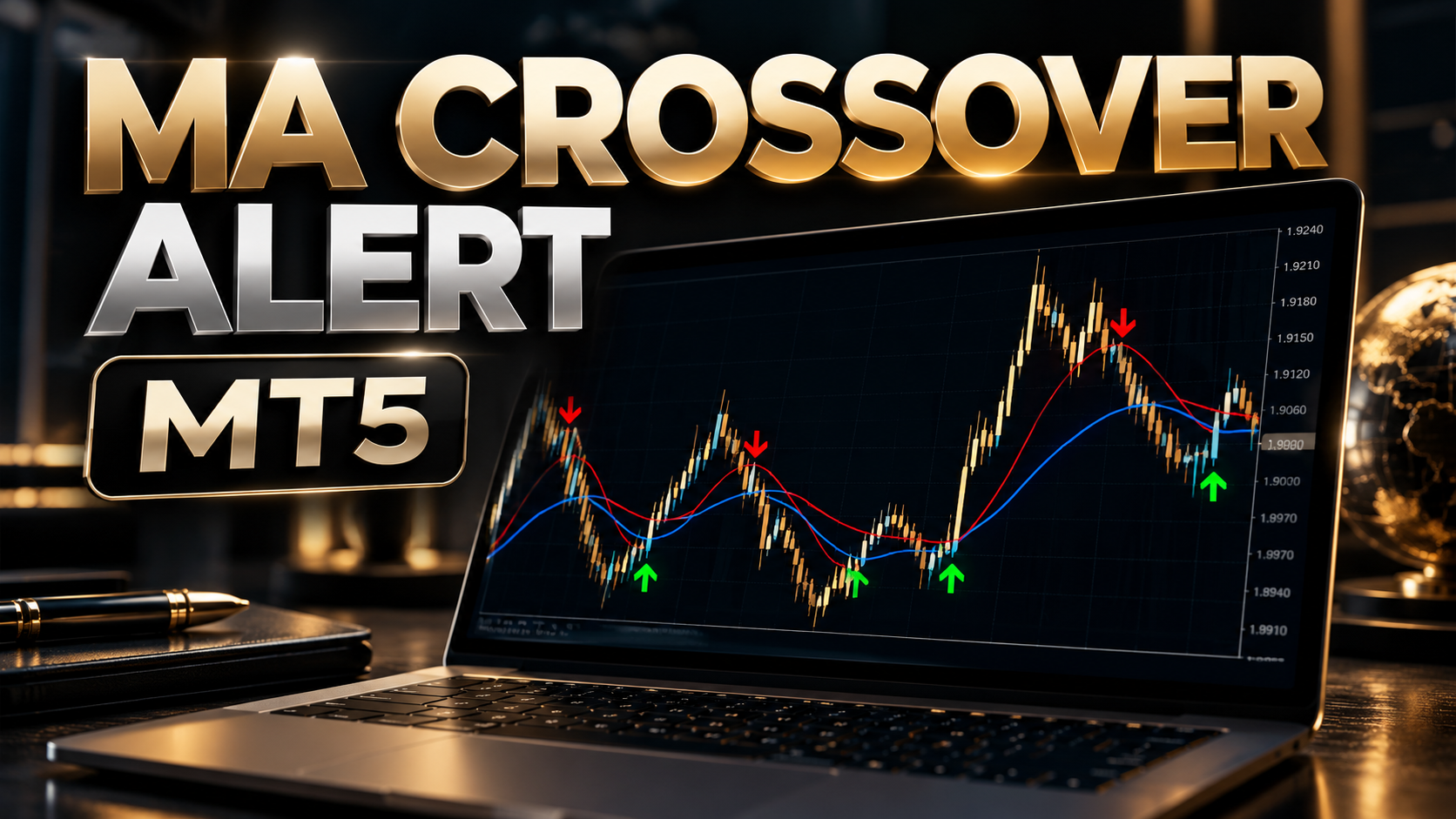 MA Crossover Alert for MT5: Moving Average Crossover Indicator