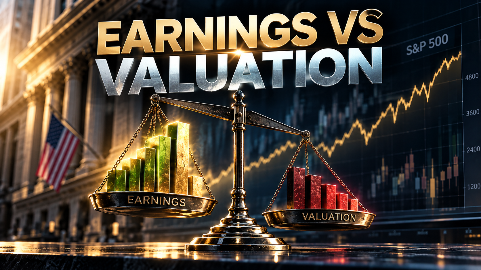 Earnings growth vs. valuation compression: what's supporting the US stock market