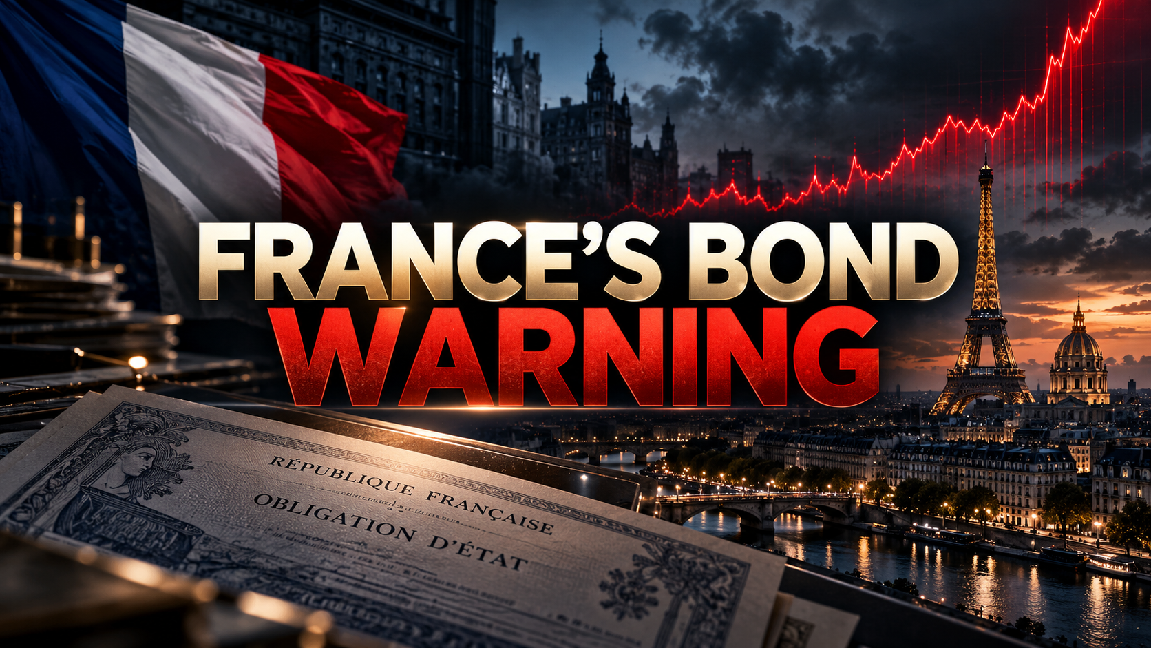 French bond crisis intensifies: spread to Germany reaches highest since 2011